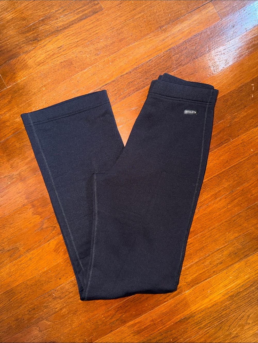 Women’s Athleta Black Fleece Lined Sweatpants Size Medium Tall